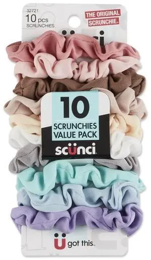 Value Pack No Damage Scrunchies - 10 Pcs. Value Pack No Damage Scrunchies - 10 Pcs.