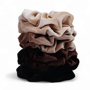 Velvet Scrunchies for Women 8PCS Neutral Large Hair Ties Black, Blonde, Dark Brown, Light Brown No Crease, Frizz-Free, Soft & Gentle Elastic Hair Bands, Everyday Hair Accessories Gifts Velvet Scrunchies for Women 8PCS Neutral Large Hair Ties Black, Blonde, Dark Brown, Light Brown No Crease, Frizz-Free, Soft & Gentle Elastic Hair Bands, Everyday Hair Accessories Gifts