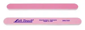 Nail File, Double Sided 280/320 Grit, Light/Dark Pink, for Natural Nails, 7 Inch - 5 Piece Nail File, Double Sided 280/320 Grit, Light/Dark Pink, for Natural Nails, 7 Inch - 5 Piece