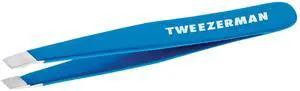 Mini Slant Tweezer Tweezers for Eyebrows Bahama Blue Mini Slant Tweezer Tweezers for Eyebrows Bahama Blue
