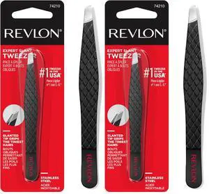 Eyebrow Tweezer, Stainless Steel | Pack of 2 | For Men & Women Eyebrow Tweezer, Stainless Steel | Pack of 2 | For Men & Women