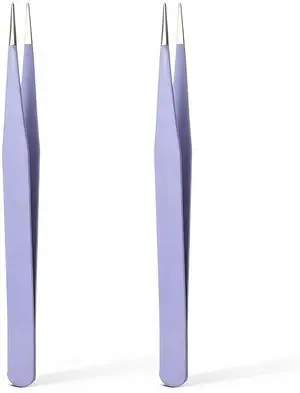 2 Pcs Pointed Tweezers for Women Facial Hair Ingrown Hair Tweezers | Precision Stainless Steel Tweezer, Pointy Needle Nose Tweezer, for Eyebrow Chin Ingrown Hair Splinter Removal 2 Pcs Pointed Tweezers for Women Facial Hair Ingrown Hair Tweezers | Precision Stainless Steel Tweezer, Pointy Needle Nose Tweezer, for Eyebrow Chin Ingrown Hair Splinter Removal