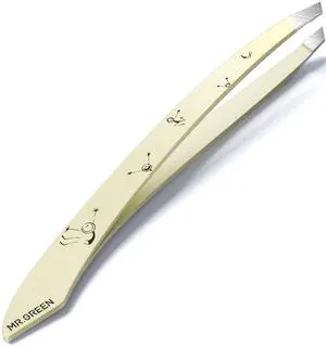 Tweezers For Women Facial Hair, Professional Precision Eyebrow Tweezers for Women and Men, Stainless Steel Slanted Cute Hair Removal Plucker Tweezers For Women Facial Hair, Professional Precision Eyebrow Tweezers for Women and Men, Stainless Steel Slanted Cute Hair Removal Plucker