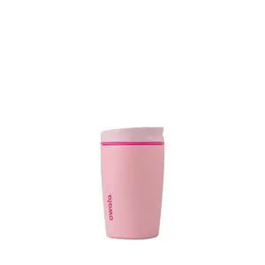 SmoothSip Slider Insulated Stainless Steel Coffee Tumbler, Reusable Iced Coffee Cup, Hot Coffee Travel Mug, BPA Free 12 oz, Pink (Pucker Up) SmoothSip Slider Insulated Stainless Steel Coffee Tumbler, Reusable Iced Coffee Cup, Hot Coffee Travel Mug, BPA Free 12 oz, Pink (Pucker Up)