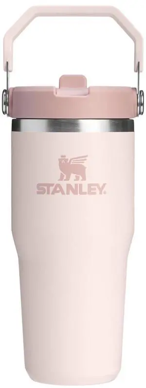 IceFlow 2.0 Flip Straw Tumbler, 14 oz, Rose Quartz | Easy Carry Handle | Twist On Lid and Flip Up Straw | Leak Resistant Water Bottle | Insulated Stainless Steel | BPA-Free IceFlow 2.0 Flip Straw Tumbler, 14 oz, Rose Quartz | Easy Carry Handle | Twist On Lid and Flip Up Straw | Leak Resistant Water Bottle | Insulated Stainless Steel | BPA-Free