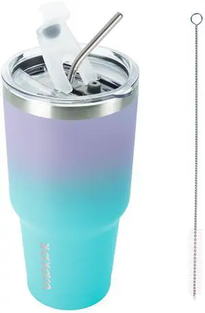 30 oz Tumbler with Lid and Straw, Insulated Stainless Steel Cup | Double Wall Vacuum, BPA Free, Leak Proof, Keeps Hot/Cold, Travel & Beach Ready, Car Holder Fit, Lavender Green 30 oz Tumbler with Lid and Straw, Insulated Stainless Steel Cup | Double Wall Vacuum, BPA Free, Leak Proof, Keeps Hot/Cold, Travel & Beach Ready, Car Holder Fit, Lavender Green