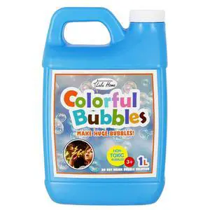 33.8 OZ/1 L Concentrated Bubble Solution, Refill for Bubble Machines, Giant Wands, and Blowers - Up to 2.5 Gallons for Kids' Birthday Parties | Refill for Bubble Machines, Giant Wands 33.8 OZ/1 L Concentrated Bubble Solution, Refill for Bubble Machines, Giant Wands, and Blowers - Up to 2.5 Gallons for Kids' Birthday Parties | Refill for Bubble Machines, Giant Wands