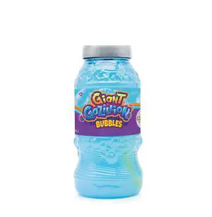 2 Liter Giant Solution, Multicolor | Lab-Formulated for Huge Stretchy Bubbles, Safe Non-Toxic No-Stain, Includes Large Bubble Wand 2 Liter Giant Solution, Multicolor | Lab-Formulated for Huge Stretchy Bubbles, Safe Non-Toxic No-Stain, Includes Large Bubble Wand