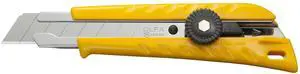 18mm Heavy-Duty Utility Knife (L-1) - Ratchet Lock, Snap-Off Blade | 18mm Japanese tool steel snap-off, ratchet-lock, ABS handle - Construction and drywall - Contractors and Construction 18mm Heavy-Duty Utility Knife (L-1) - Ratchet Lock, Snap-Off Blade | 18mm Japanese tool steel snap-off, ratchet-lock, ABS handle - Construction and drywall - Contractors and Construction