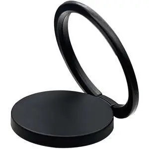 Phone Grip Sticky 360° Rotation Universal Stand Finger Ring Holder Slim Kickstand for Cell Phone Case, Black Phone Grip Sticky 360° Rotation Universal Stand Finger Ring Holder Slim Kickstand for Cell Phone Case, Black