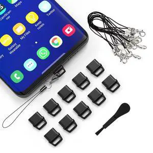 10X USB C Anti Dust Plug, USB Type C Dustproof Cover Protector Port Cover with Easy-Grip Tab Lanyard for iPhone 17/17 Pro/17 Pro Max/16 15 Pro Max, Samsung Galaxy S25 S24 S23 S22 S21,All USB C Devices 10X USB C Anti Dust Plug, USB Type C Dustproof Cover Protector Port Cover with Easy-Grip Tab Lanyard for iPhone 17/17 Pro/17 Pro Max/16 15 Pro Max, Samsung Galaxy S25 S24 S23 S22 S21,All USB C Devices