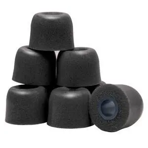 Foam Replacement Earbud Tips for KZ ZS10 Pro X ZSN, Sennheiser | Memory Foam Eartips for TV Headset, IEM earphones, in Ear headphone Tips, 3 Pairs, Small/Medium/Large, Black Foam Replacement Earbud Tips for KZ ZS10 Pro X ZSN, Sennheiser | Memory Foam Eartips for TV Headset, IEM earphones, in Ear headphone Tips, 3 Pairs, Small/Medium/Large, Black