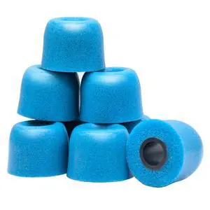 IEM Foam Replacement Ear Tips for KZ, Moondrop, Fiio, Sennheiser | Memory Foam Earbud Tips, In Ear Monitor Tips, Superior Noise Isolation, Comfort Fit, 3 Pairs, Small/Medium/Large, Blue IEM Foam Replacement Ear Tips for KZ, Moondrop, Fiio, Sennheiser | Memory Foam Earbud Tips, In Ear Monitor Tips, Superior Noise Isolation, Comfort Fit, 3 Pairs, Small/Medium/Large, Blue
