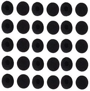 50Pcs Soft Foam Earbud Headphone Ear Pads Replacement Sponge Covers Tips Foam Cushions Pad Protector Earplugs for Earphone Headset Earpiece MP3 MP4 Moblie Phone, Diameter 18MM, Black Color 50Pcs Soft Foam Earbud Headphone Ear Pads Replacement Sponge Covers Tips Foam Cushions Pad Protector Earplugs for Earphone Headset Earpiece MP3 MP4 Moblie Phone, Diameter 18MM, Black Color