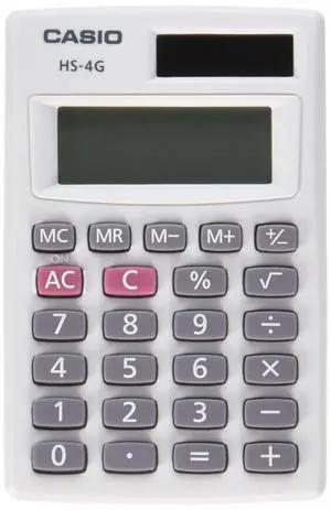 HS-4G Standard Function Calculator | Basic calculator built for elementary and secondary school math coursework HS-4G Standard Function Calculator | Basic calculator built for elementary and secondary school math coursework