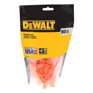 Bell Shaped Foam Earplugs NRR 33 - Made in USA - Resealable 50 Pack Bell Shaped Foam Earplugs NRR 33 - Made in USA - Resealable 50 Pack