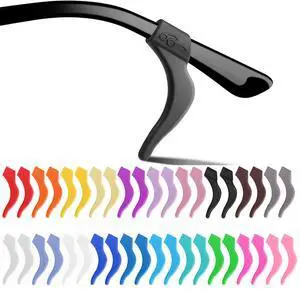 Glasses Ear Grips, 20 Pairs(Colors) Eyeglass Anti-Slip, Comfortable Silicone Elastic Eyeglasses Temple Tips Sleeve Retainer, Prevent Eyewear Sunglasses Spectacles Glasses Slipping (Mix, L) Glasses Ear Grips, 20 Pairs(Colors) Eyeglass Anti-Slip, Comfortable Silicone Elastic Eyeglasses Temple Tips Sleeve Retainer, Prevent Eyewear Sunglasses Spectacles Glasses Slipping (Mix, L)