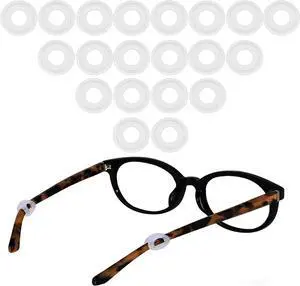 Glasses Ear Grip, Silicone Ear Hook & Ear Grippers, Anti-Slip Eyeglasses Temple Sleeve Retainer Holder, Accessories for Sports Glasses, Sunglasses, Reading Glasses, 12 Pairs (Clear1) Glasses Ear Grip, Silicone Ear Hook & Ear Grippers, Anti-Slip Eyeglasses Temple Sleeve Retainer Holder, Accessories for Sports Glasses, Sunglasses, Reading Glasses, 12 Pairs (Clear1)
