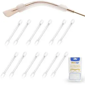 Silicone Eyeglasses Temple Tips Sleeve Retainer, Anti-Slip Elastic Glasses Ear Grip Comfort Eyeglasses Retainers Behind The Ears for Reading Glasses Sunglasses Silicone Eyeglasses Temple Tips Sleeve Retainer, Anti-Slip Elastic Glasses Ear Grip Comfort Eyeglasses Retainers Behind The Ears for Reading Glasses Sunglasses
