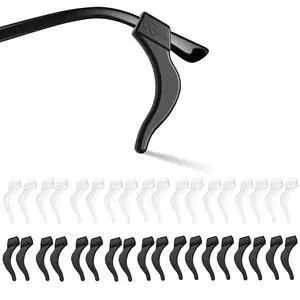 Eyeglass Ear Grip-20 Pairs eye glasses ear grippers Anti-slip holders for ears,Silicone Ear Hook,glasses ear grip Retainer for Sports Glass Sunglasses Reading Eyeglass Ear Grip-20 Pairs eye glasses ear grippers Anti-slip holders for ears,Silicone Ear Hook,glasses ear grip Retainer for Sports Glass Sunglasses Reading