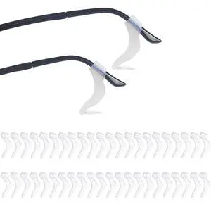 22 Pairs White Silicone Glasses Anti-slip Holder with Storage Box, Eyeglass Holder, Premium Silicone Eyeglass Ear Hook Grip, Fits Most Kids and Adult Size for Retainer Glasses or Sunglasses 22 Pairs White Silicone Glasses Anti-slip Holder with Storage Box, Eyeglass Holder, Premium Silicone Eyeglass Ear Hook Grip, Fits Most Kids and Adult Size for Retainer Glasses or Sunglasses
