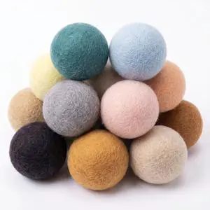 10 Pcs Wool Dryer Balls Bulk 3 Inch Laundry Reusable Colored Anti Static Wool Balls Natural No Lint Fabric Softener Dryer Sheets Replaces for Reducing Wrinkles Save Drying Time(Morandi) 10 Pcs Wool Dryer Balls Bulk 3 Inch Laundry Reusable Colored Anti Static Wool Balls Natural No Lint Fabric Softener Dryer Sheets Replaces for Reducing Wrinkles Save Drying Time(Morandi)