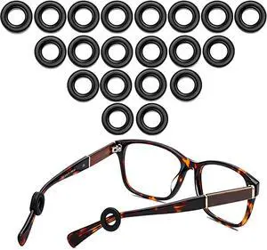 Glasses Ear Grip, Silicone Ear Hook & Ear Grippers, Anti-Slip Eyeglasses Temple Sleeve Retainer Holder, Accessories for Sports Glasses, Sunglasses, Reading Glasses, 12 Pairs (Black2) Glasses Ear Grip, Silicone Ear Hook & Ear Grippers, Anti-Slip Eyeglasses Temple Sleeve Retainer Holder, Accessories for Sports Glasses, Sunglasses, Reading Glasses, 12 Pairs (Black2)