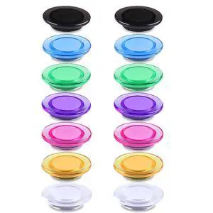 Fridge Magnet, 14 Pack Strong Refrigerator Magnets, 7 Colors Heavy Duty Small Round Transparent Decorative Magnet, Cute Colorful Office Whiteboard Magnets, Locker Magnet for Home School Kitchen Fridge Magnet, 14 Pack Strong Refrigerator Magnets, 7 Colors Heavy Duty Small Round Transparent Decorative Magnet, Cute Colorful Office Whiteboard Magnets, Locker Magnet for Home School Kitchen