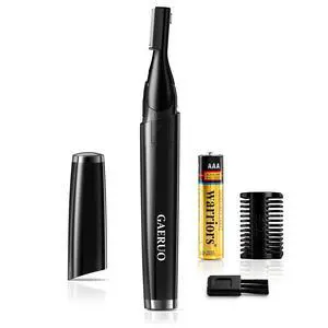 Electric Eyebrow Trimmer for Men Women, Painless Eyebrow Razor with Comb Battery, Dual-Blade Facial Hair Remover, Precision Shaver for Face, Upper Lip, Beard, Sideburns, Body, 30° Pivoting Head Electric Eyebrow Trimmer for Men Women, Painless Eyebrow Razor with Comb Battery, Dual-Blade Facial Hair Remover, Precision Shaver for Face, Upper Lip, Beard, Sideburns, Body, 30° Pivoting Head
