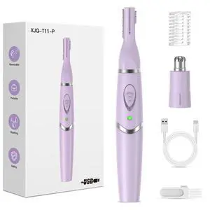 Nose Hair Trimmer for Women and MenRechargeable USB Eyebrow Hair Trimmer | 2026 Professional 2 in 1 Painless Washable Facial & Ear Hair Trimmer with Powerful Motor and Low Noise Nose Hair Trimmer for Women and MenRechargeable USB Eyebrow Hair Trimmer | 2026 Professional 2 in 1 Painless Washable Facial & Ear Hair Trimmer with Powerful Motor and Low Noise