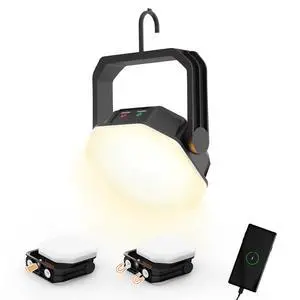 Rechargeable Camping Lantern, LED Tent Light with Magnet | 360° Stand & Threaded Mount,Eye-Friendly Light, 3600mAh Battery,48H Runtime, 3 Brightness Levels, IP65 Camping Light Rechargeable Camping Lantern, LED Tent Light with Magnet | 360° Stand & Threaded Mount,Eye-Friendly Light, 3600mAh Battery,48H Runtime, 3 Brightness Levels, IP65 Camping Light