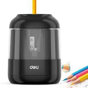 Electric Pencil Sharpener, Battery Operated, 6.58mm for Classroom | Battery Electric Pencil Sharpener, Durable Blade 5000+ Sharpen, Fits 6.5-8mm Pencils Classroom Kids Home Electric Pencil Sharpener, Battery Operated, 6.58mm for Classroom | Battery Electric Pencil Sharpener, Durable Blade 5000+ Sharpen, Fits 6.5-8mm Pencils Classroom Kids Home