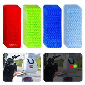 40 PCS Reflective Stickers, High Visibility Reflective Tape, Waterproof Safety Reflective Tape for Car Trailer Truck Bike Motorcycle, 1.18 x 3.15 Inch 40 PCS Reflective Stickers, High Visibility Reflective Tape, Waterproof Safety Reflective Tape for Car Trailer Truck Bike Motorcycle, 1.18 x 3.15 Inch