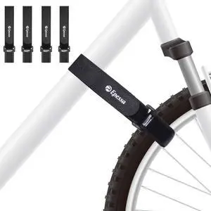 Bike Rack Strap Bike Wheel Stabilizer Straps, Bike Strap with Stonger Gel Grip, Adjustable Bicycle Wheel Straps for Rack(4XBlack) Bike Rack Strap Bike Wheel Stabilizer Straps, Bike Strap with Stonger Gel Grip, Adjustable Bicycle Wheel Straps for Rack(4XBlack)