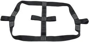 Motorcycle Rear Wheel Tie Down Strap Motorcycle Transport Belt Wear Resistance in Black Motorcycle Rear Wheel Tie Down Strap Motorcycle Transport Belt Wear Resistance in Black
