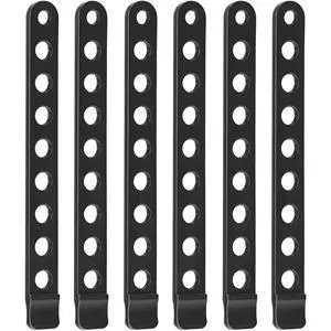 6 Pcs Bike Rack Rubber Straps Replacement Cradle for Cycling, Black 6 Pcs Bike Rack Rubber Straps Replacement Cradle for Cycling, Black