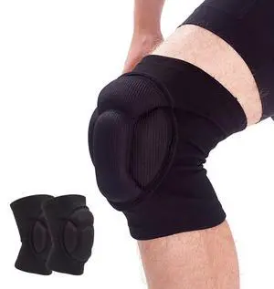 Knee Pads for Women & Men, Basketball Knee Pads Volleyball Knee Pads for Women Men Wrestling Knee Pads Wrestling Gear, Crash Pad Snowboarding Gear Knee Protector Soft Knee Pads for Work (Large, Black) Knee Pads for Women & Men, Basketball Knee Pads Volleyball Knee Pads for Women Men Wrestling Knee Pads Wrestling Gear, Crash Pad Snowboarding Gear Knee Protector Soft Knee Pads for Work (Large, Black)