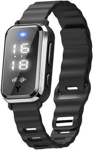 Ultrasonic Mosquito Repellent Bracelets Watch Adjustable Silicone Wristbands Outdoor Bracelets for Kids & Adults Non-Toxic Natural (1Pack M16 Black Watch) Ultrasonic Mosquito Repellent Bracelets Watch Adjustable Silicone Wristbands Outdoor Bracelets for Kids & Adults Non-Toxic Natural (1Pack M16 Black Watch)