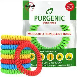 BugFree Mosquito Repellent Bracelets for Adults (10 Pack) - DEET-Free Bug Wristbands Individually Wrapped Bracelet - Comfortable and Portable for Hiking, Camping, Travel & Outdoor Activities BugFree Mosquito Repellent Bracelets for Adults (10 Pack) - DEET-Free Bug Wristbands Individually Wrapped Bracelet - Comfortable and Portable for Hiking, Camping, Travel & Outdoor Activities