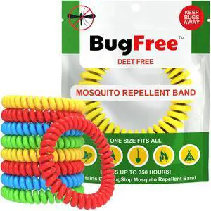Mosquito Repellent Bracelets (10 Pack) Mosquito Repellent Bracelets for Adults and Kids - Premium DEET-Free Bands - 10 Multicolor Bands - Individually Wrapped Mosquito Repellent Bracelets (10 Pack) Mosquito Repellent Bracelets for Adults and Kids - Premium DEET-Free Bands - 10 Multicolor Bands - Individually Wrapped