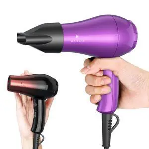 Lightweight Mini Hair Dryer for Pour Painting & RV Compact Travel Blow Dryer for Kids 1000W Ionic Dryer with Concentrator Cool Shot Button Lightweight Mini Hair Dryer for Pour Painting & RV Compact Travel Blow Dryer for Kids 1000W Ionic Dryer with Concentrator Cool Shot Button