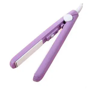 2024 New Purple Mini Curler and Straightener - 2-in-1 Ceramic Curling Iron for Short, Fine Hair, 1/2 Inch Barrel 2024 New Purple Mini Curler and Straightener - 2-in-1 Ceramic Curling Iron for Short, Fine Hair, 1/2 Inch Barrel