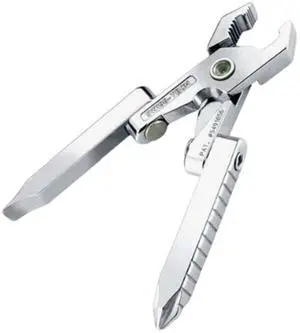 Pocket Multi Tool Stainless Steel Mini Folding Multitool with Pliers | Universal, Small Utility Purpose, All in One Tools Pocket Multi Tool Stainless Steel Mini Folding Multitool with Pliers | Universal, Small Utility Purpose, All in One Tools