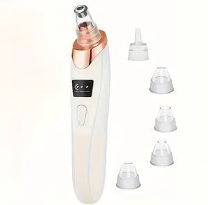 Pore Vacuum Blackhead Remover,Facial Pore Cleaner, 5 Suction Power,5 Probes,USB Rechargeable Blackhead Vacuum Kit, Electric Acne Extractor Tool for Adult Pore Vacuum Blackhead Remover,Facial Pore Cleaner, 5 Suction Power,5 Probes,USB Rechargeable Blackhead Vacuum Kit, Electric Acne Extractor Tool for Adult