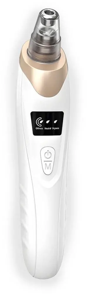 Rechargeable Blackhead Remover & Facial Pore Cleaner 5 Suction Levels, 5 Replaceable Heads, USB Rechargeable, Deep Cleansing for All Skin Types Rechargeable Blackhead Remover & Facial Pore Cleaner 5 Suction Levels, 5 Replaceable Heads, USB Rechargeable, Deep Cleansing for All Skin Types