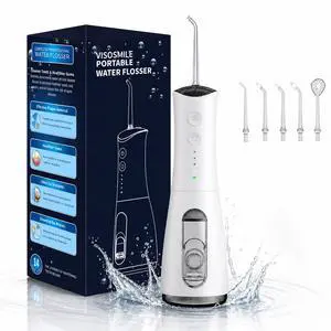 Water Flosser,Water Dental Flosser Pick for Teeth,4 Modes,White | Water Dental Flosser Pick for Teeth,300ML Larger Tank Comes with 5 Nozzles,Ideal for Dental Care at Home,Traveling and Gift Water Flosser,Water Dental Flosser Pick for Teeth,4 Modes,White | Water Dental Flosser Pick for Teeth,300ML Larger Tank Comes with 5 Nozzles,Ideal for Dental Care at Home,Traveling and Gift