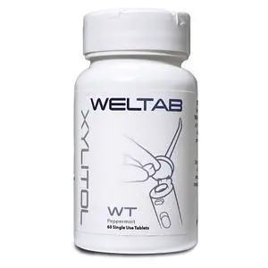 Weltab WT Water Flosser Tablets Peppermint 60 Count Weltab WT Water Flosser Tablets Peppermint 60 Count