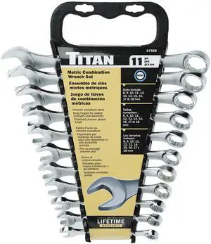 17328 11-Piece Metric Raised Panel Combination Wrench Set 17328 11-Piece Metric Raised Panel Combination Wrench Set
