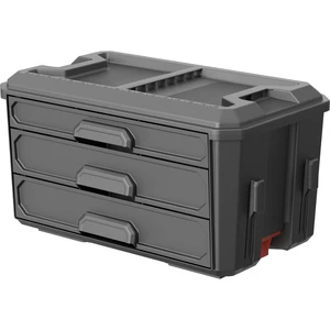 Hyper Tough Hyper Stack 3-Drawer Tool Storage Box, Black Hyper Tough Hyper Stack 3-Drawer Tool Storage Box, Black