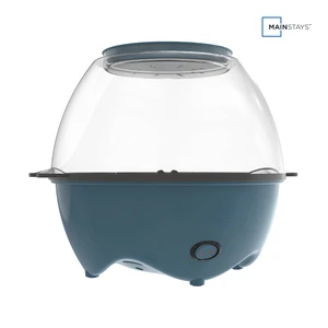 18-Cup Popcorn Machine, Electric Popcorn Maker Machine with Stirring Rod and 2-in-1 Serving Bowl Lid 18-Cup Popcorn Machine, Electric Popcorn Maker Machine with Stirring Rod and 2-in-1 Serving Bowl Lid